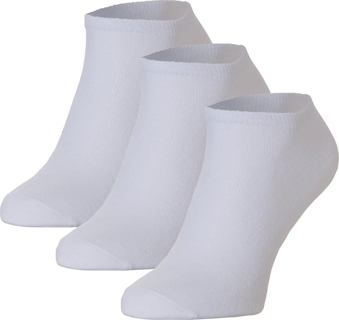Caterpillar Sneakersokken Heren - CAT Enkel Sokken Wit 3-Pack - Maat 39-42