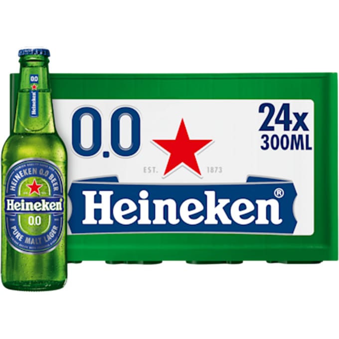 Heineken 0.0 Pilsner - 24 x 300 ml
