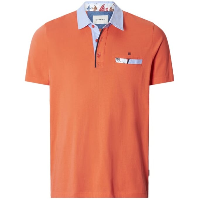 Babista herren Poloshirt - 52/54 - lichtrood - Plus Size