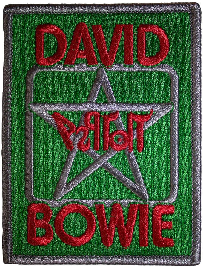 David Bowie - Back Stage Pass Patch - Groen