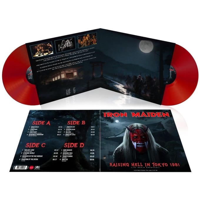 Iron Maiden - Raising Hell In Tokyo 1981 (2 LP) (Coloured Vinyl)