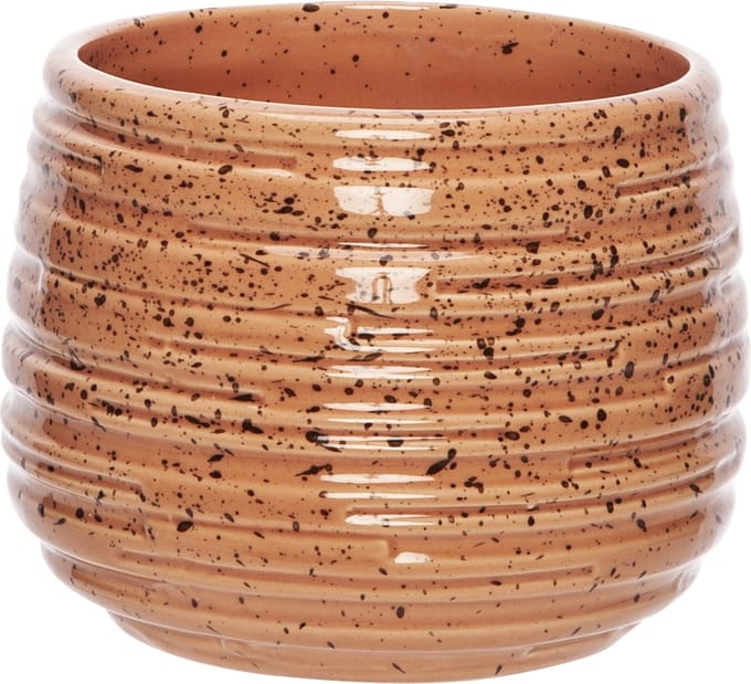 Cosy & Trendy Bloempot Peach - D14xH10,8cm - Rond - Dolomiet