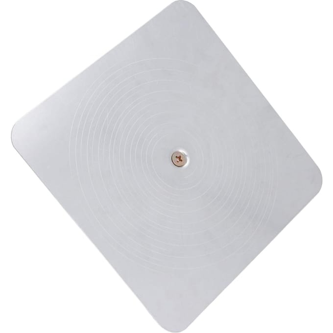 30 X 30cm Aluminium Pleisterspaan met Zachte Handgreep voor Cementmorteltoepassing white