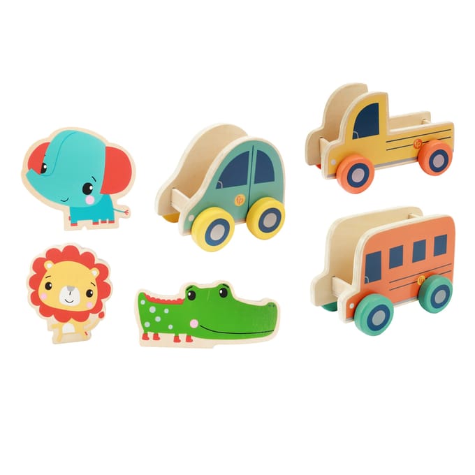 Fisher-Price Houten Voertuigen