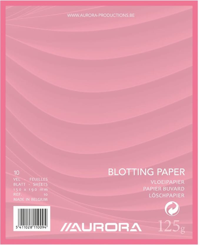 Aurora Vloeipapier - Roze - 150x190mm - 125g - vel