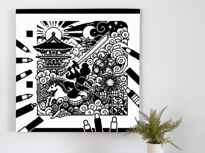 Kunstprint | Wanddecoratie | Canvas | 30 × 30 cm