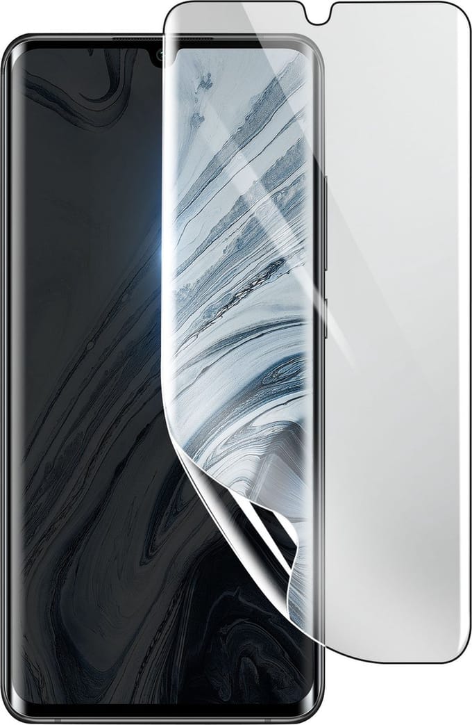 3mk, Geschikt voor Xiaomi Mi Note 10, Schokbestendige Hydrogel Screenprotector, Transparant