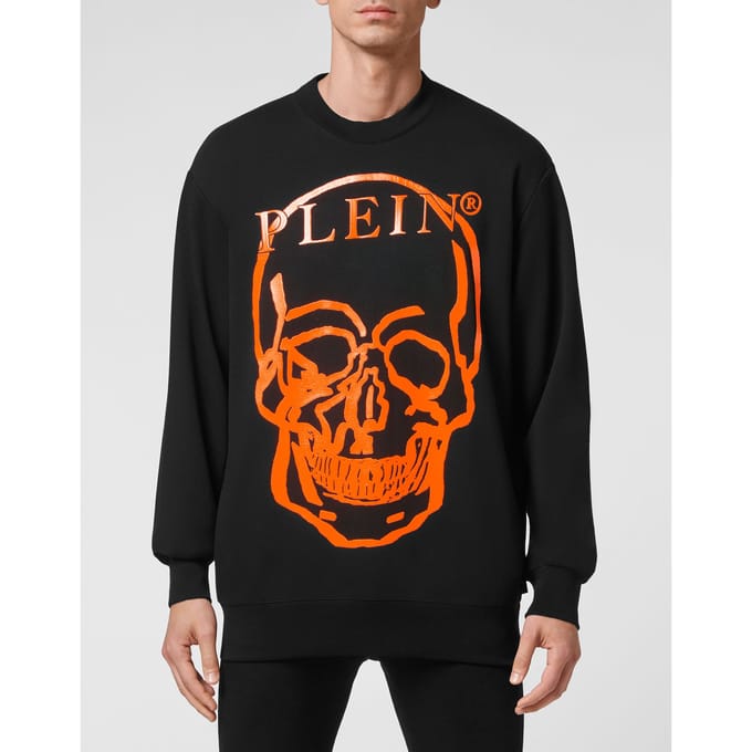 Sweatshirt Skull And Plein