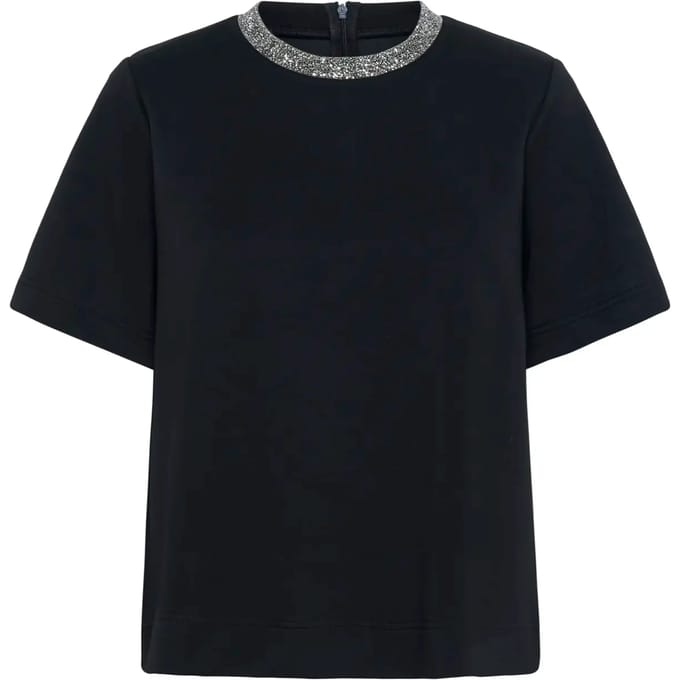T-shirt versierd dames Soaked in Luxury SLMarigold
