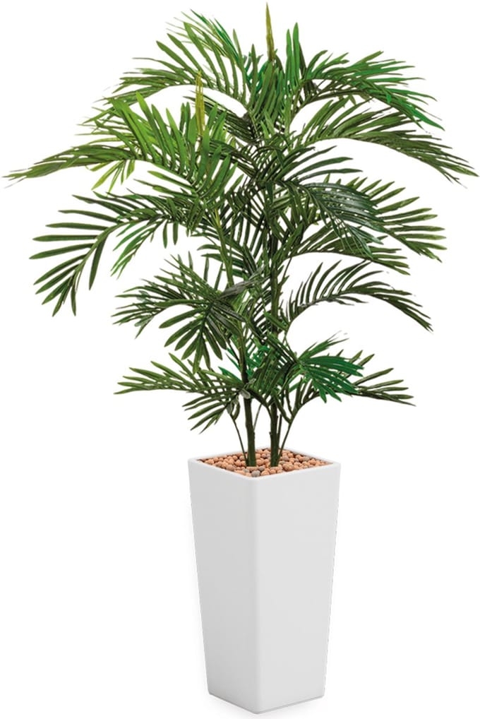 Kunstplant Areca palm in Clou vierkant H175 cm