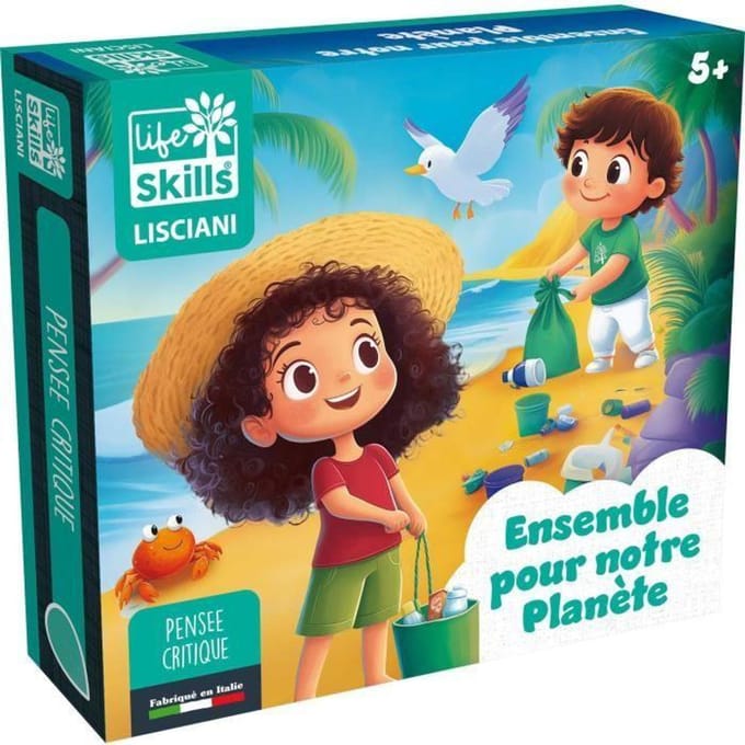 Lisciani - Life Skills - Ensemble pour la planète - Fr