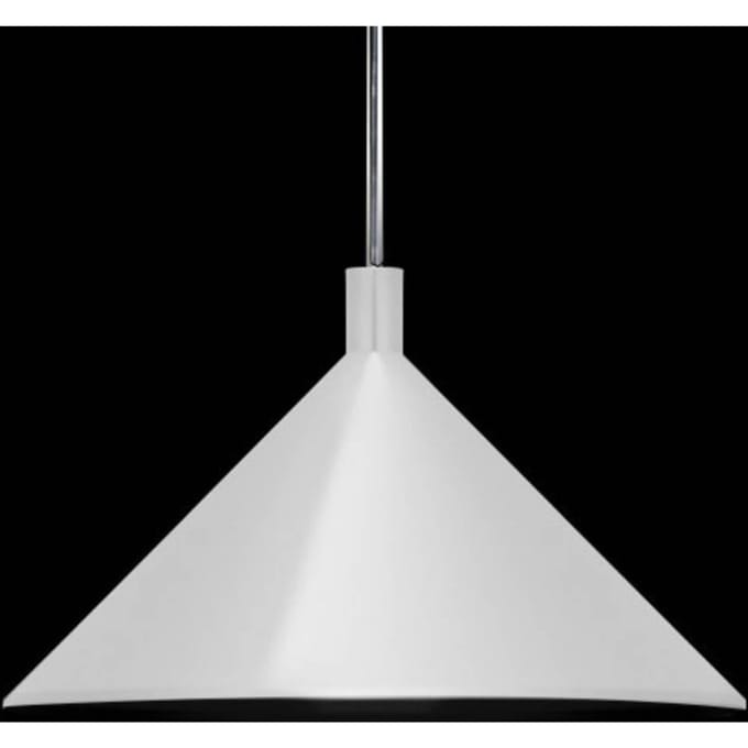 Martinelli Luce Cono hanglamp wit, Ø 45 cm