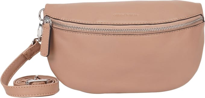 GERRY WEBER Leren Schoudertas Madeira Shoulderbag Cappuccino Lichtbruin