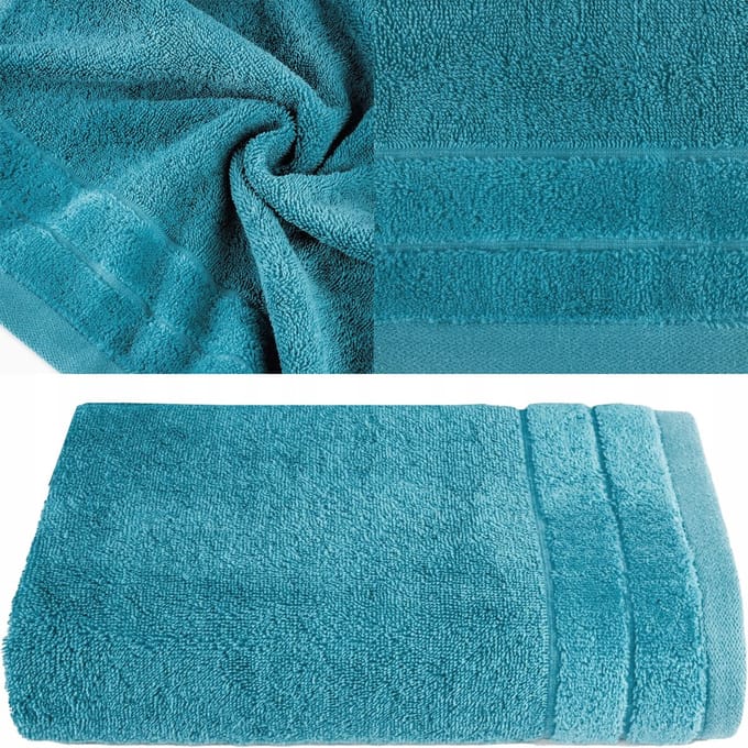 Turquoise Katoenen Handdoek 30x50 cm - Hoge Kwaliteit