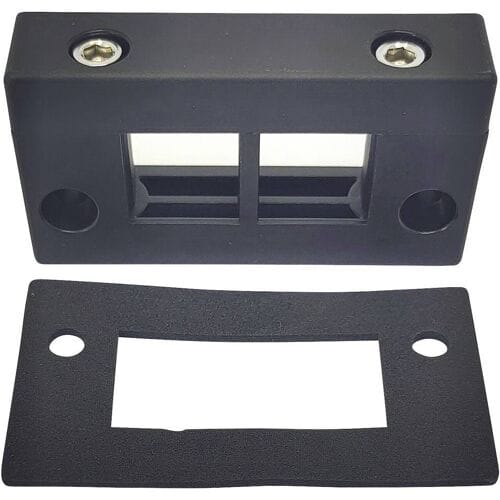 TRU COMPONENTS DVK-W2 Kabelinvoeringsplaat Klem-Ø (max.) 16 mm Polyamide Zwart 1 stuk(s)