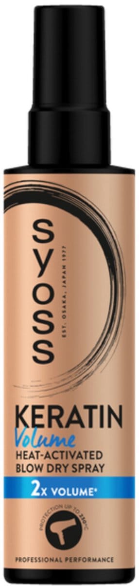 Syoss Keratin & Volume Heatprotection Spray - 200 ml