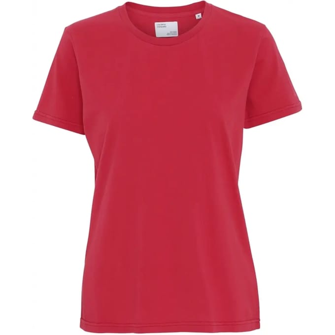 Dames-T-shirt Colorful Standard Light Organic scarlet red