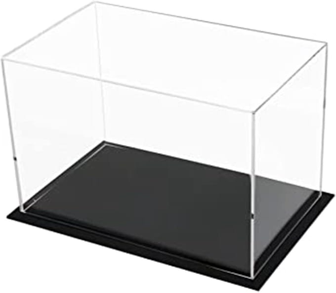 Ronte - Acryl Display Case Box voor Actiefiguren en Speelgoed - Stofdicht - Thuisopslag en Organizer - 55 x 33 x 30 cm.