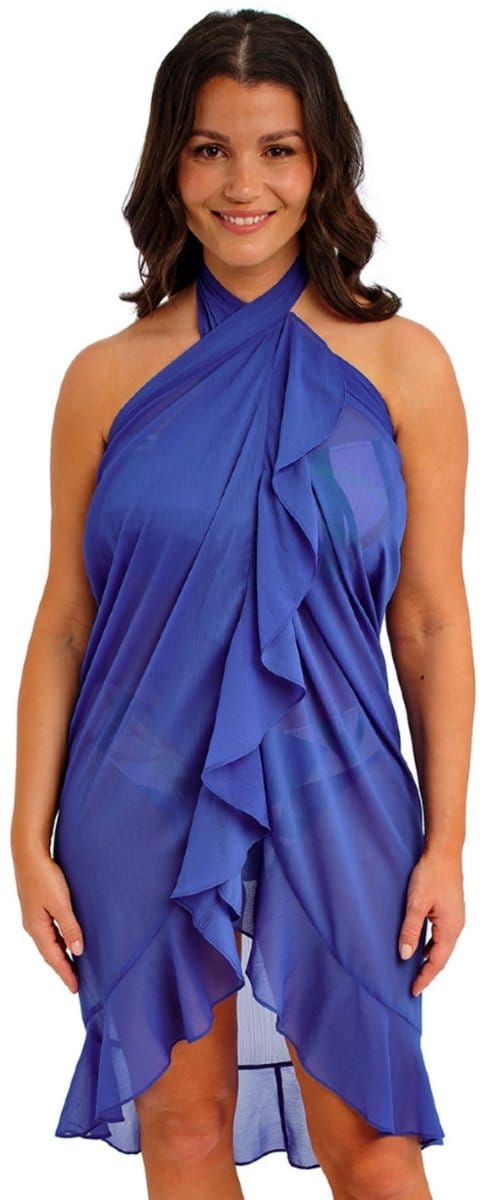 Fantasie Punta Mita Pareo Sapphire Blauw L/XL
