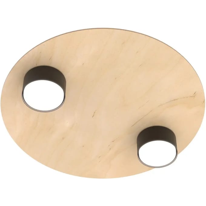 Emibig PIXO 2 BL Zwarte Hanglamp GX53 12W MAX LED