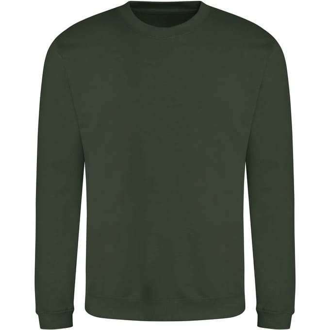 Just Hoods - AWDis Sweat - Forest Green maat M