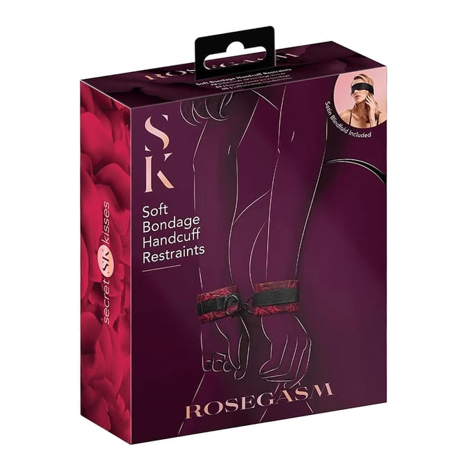 'Rosegasm - Soft Bondage Handcuff Restraints'