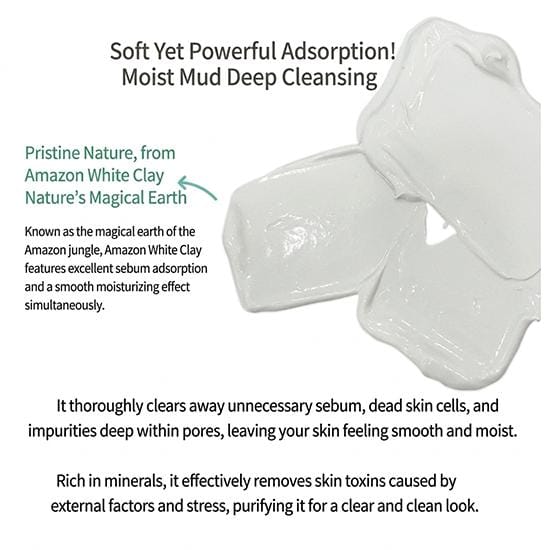 Eiio One Step Cleansing Mask 100ml (3 opties) #Mask 100ml x 1pcs white