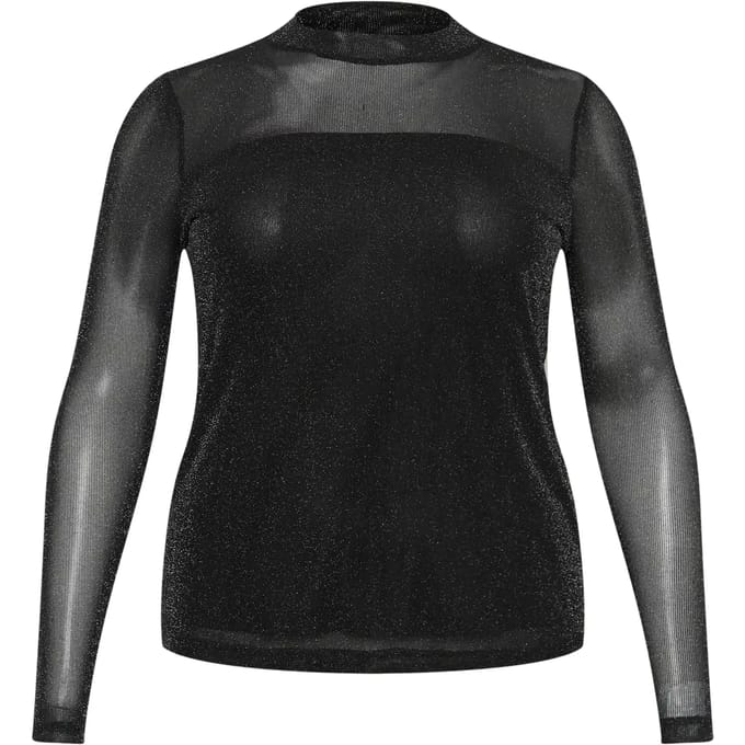Dames longsleeve trui KAFFE Curve Olgie