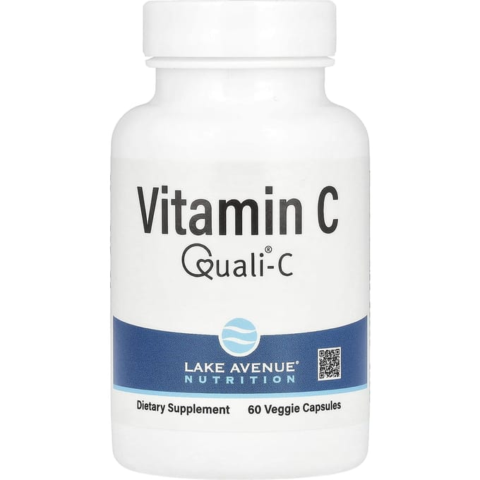 Lake Avenue Nutrition, Vitamine C, Quali®-C, 1 000 mg, 60 gélules végétales