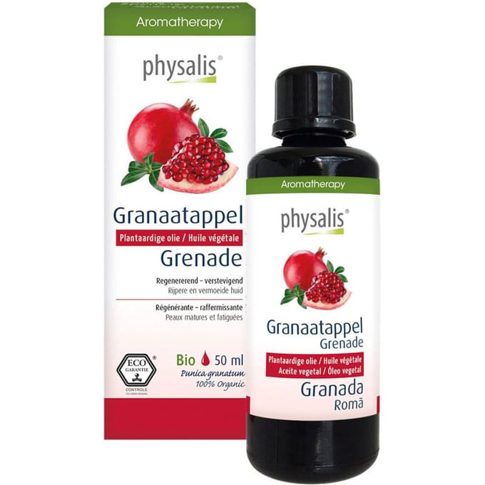 Physalis® Granaatappel Plantaardige Olie Bio 50 Etherische olie