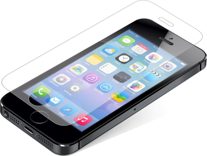 ZAGG invisibleSHIELD GLASS - iPhone 5 / 5C / 5S - Screen Protector