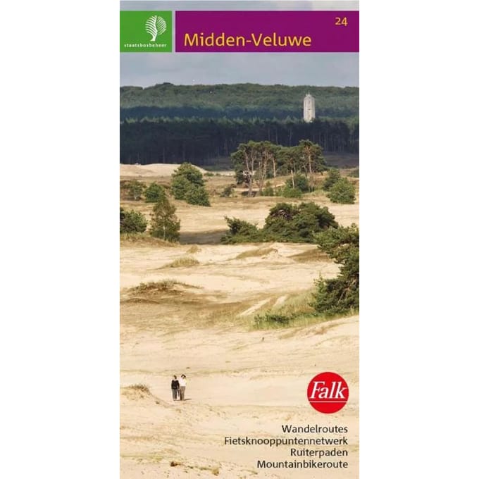 Falk SBB 24 -  Wandelkaart Midden-Veluwe