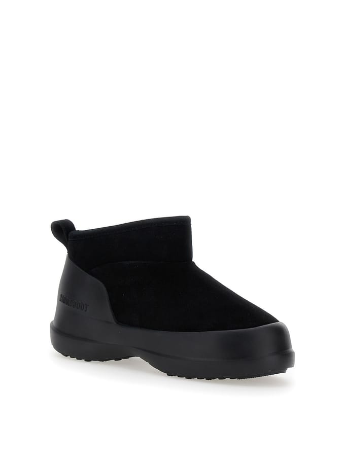 MOON BOOT Mb Luna Low Boot Suede Boots Dames - Zwart - Maat 38