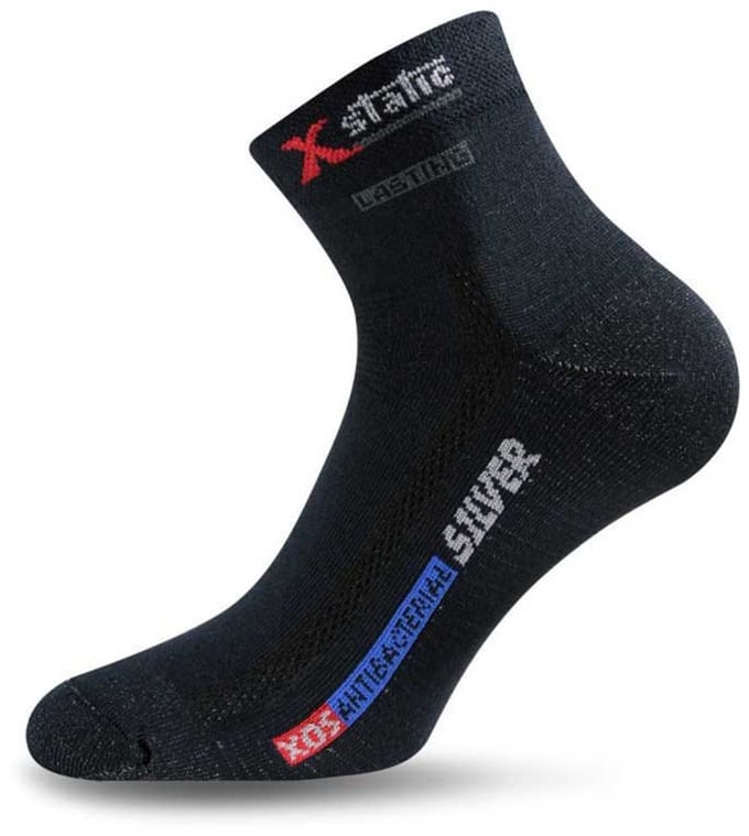 Lasting Xos 900 Korte Sokken Zwart EU 42-45