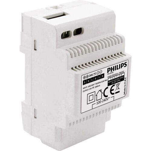 Philips DIN-rail netvoeding voor Video-deurintercom Wit