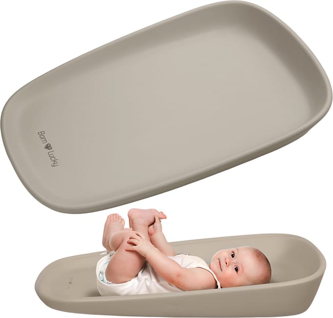Born Lucky® Aankleedkussen Baby / Verschoonkussen Baby Biscotti - 68x43 cm