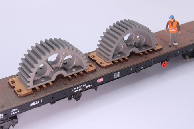 Feisters - H0 Treinlading met tandwielen - 2 stuks