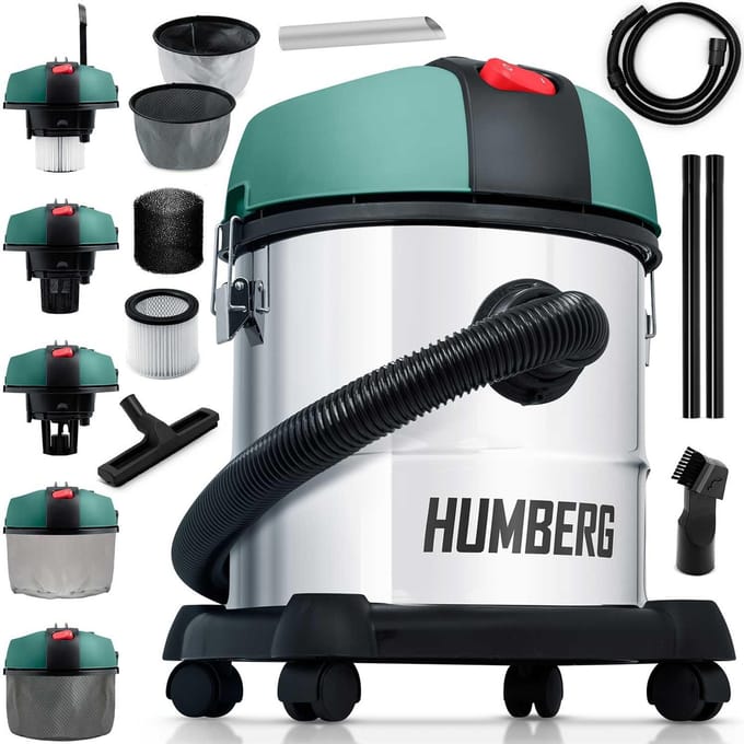 Industriële stofzuiger 20L - 1200W