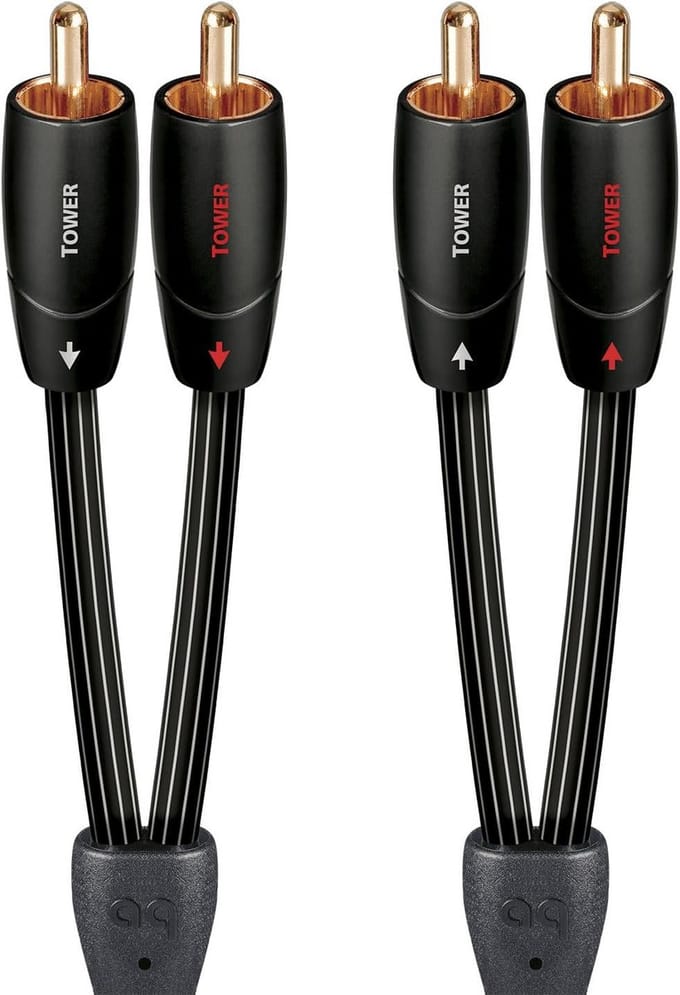 RCA-connectoren 2ft - Hoogwaardige audiokabels