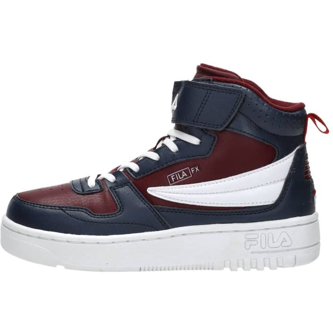 Fila Fxventuno Velcro Mid Sneakers blauw Pu - Maat 34