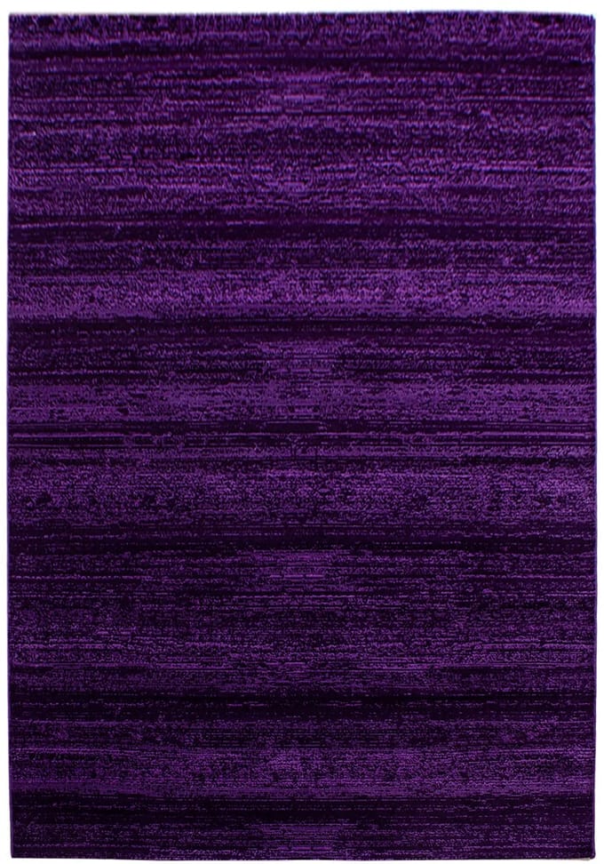 Plus Vloerkleed – Lila – Laagpolig & Gemêleerd Uni Design