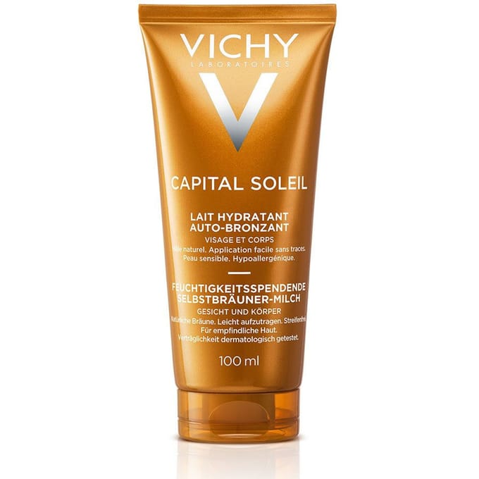 Vichy Ideal Soleil Moisturizing Self-Tanning Milk Face &amp; Body 100 ml