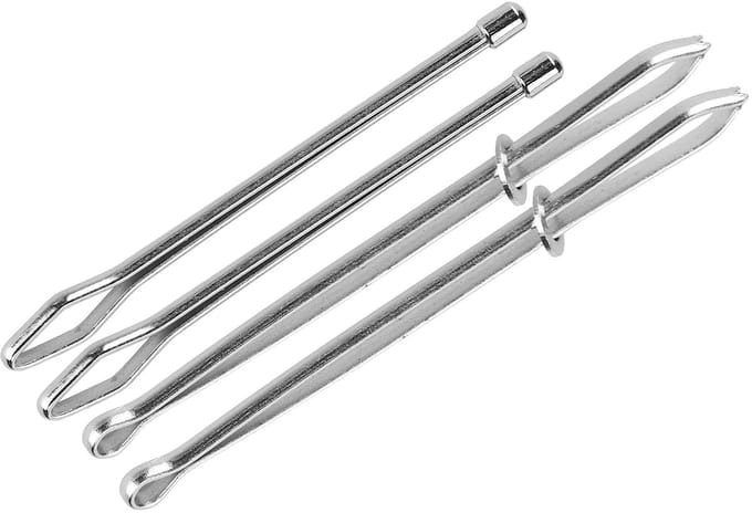 Stainless Steel Elastische Band Threader - Eenvoudig en Efficiënt Naaiaccessoire