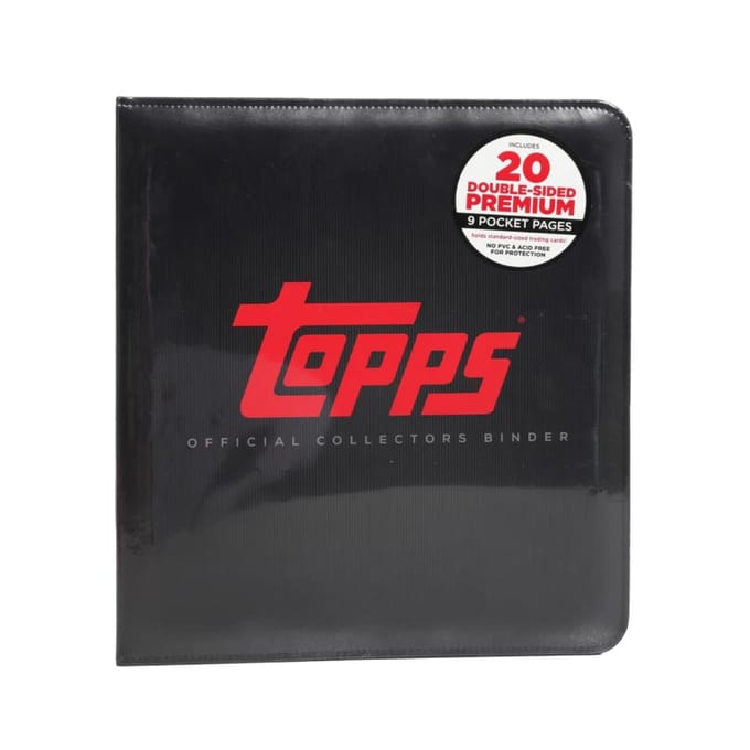 Topps Black Collectors Binder (40 Pages)