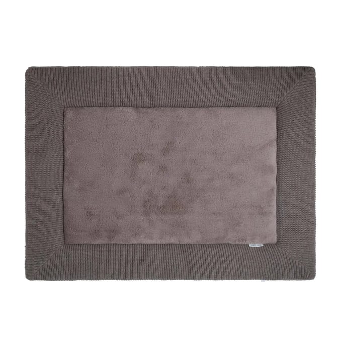 Baby's Only Gebreid boxkleed Hope - Parklegger - Speelkleed - Hazel Brown - 80x100 cm - Extra dik - Boxmatras - Tweezijdig te gebruiken