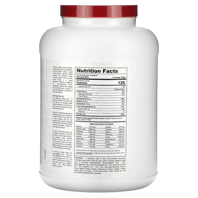 Protezyme, Speciaal Ontworpen Eiwit, Chocoladetaart, 1.820G (4lb)