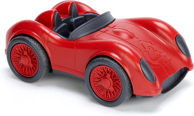 Speelgoed race auto rood - Green Toys