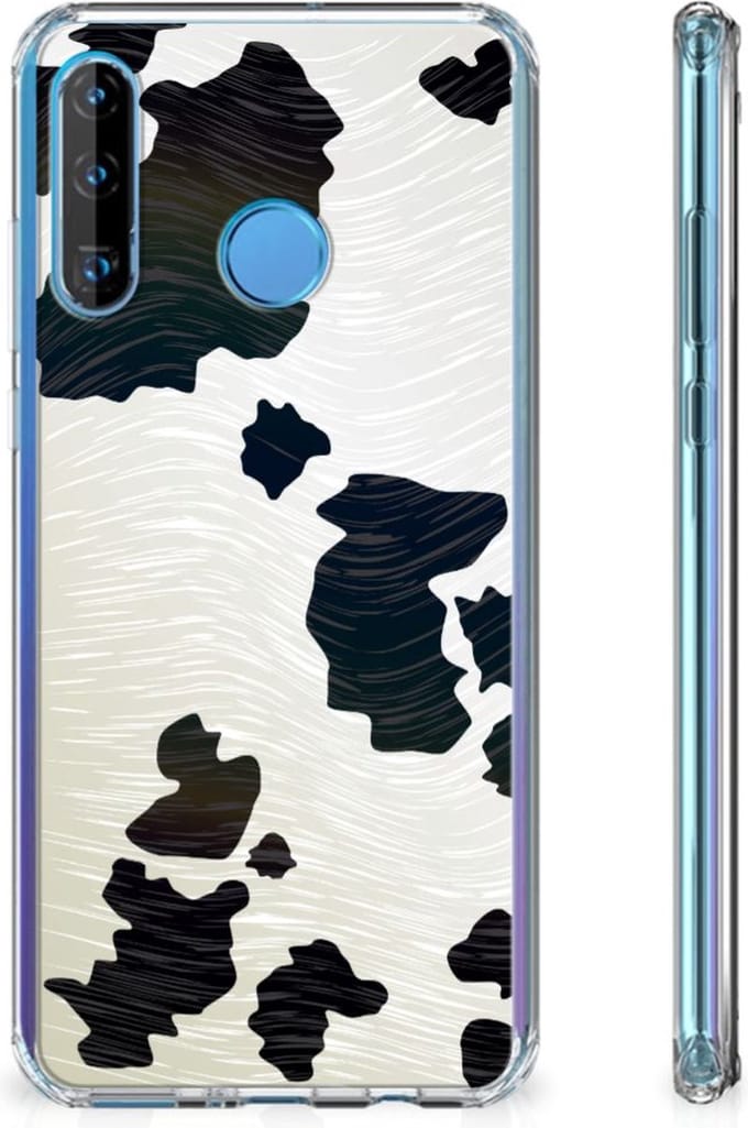 Huawei P30 Lite Case Anti-shock Koeienvlekken