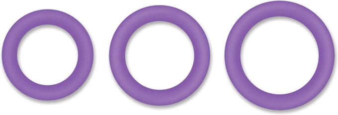 NS Novelties - Halo 55mm Cockring Medium - Rings Paars