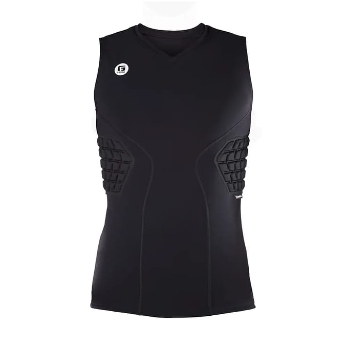 G-Form Compressie Basketbalshirt Heren - Zwart | Maat: XL
